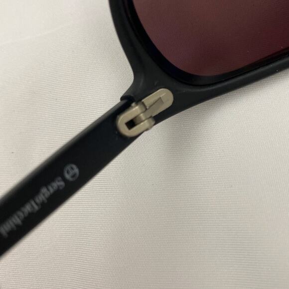 Vintage Sergio Tacchini FRAMES ONLY S.T. T. 1527 Black Unknown Prescription - Picture 12 of 13